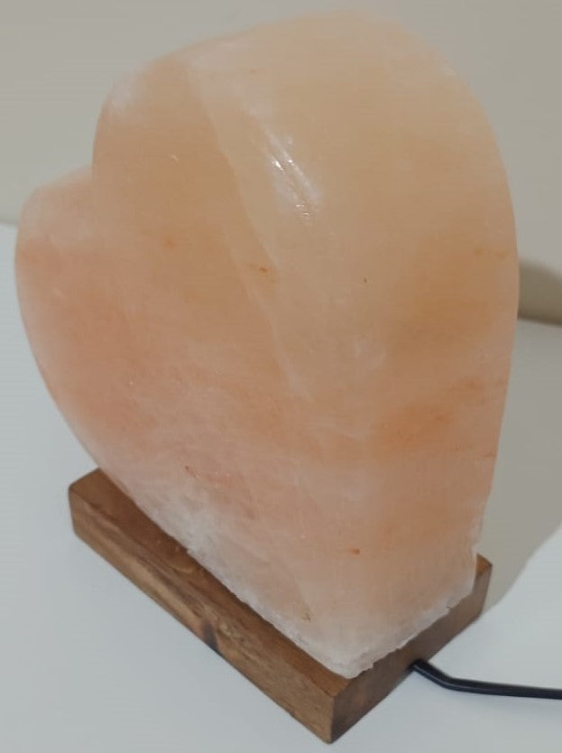 3-4 KG Premium Natural Heart Salt Lamp