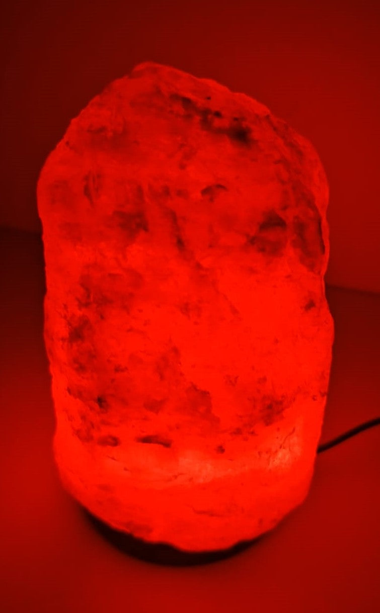 3-4 KG Premium Himalayan Natural Pink Salt Lamp(Multi Colour)