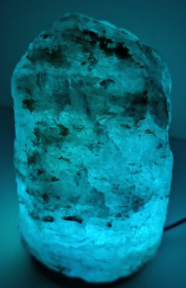 3-4 KG Premium Himalayan Natural Pink Salt Lamp(Multi Colour)