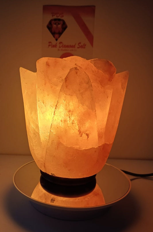 4–5kg Himalayan Lotus Salt Lamp | Pink Diamond Salt Australia