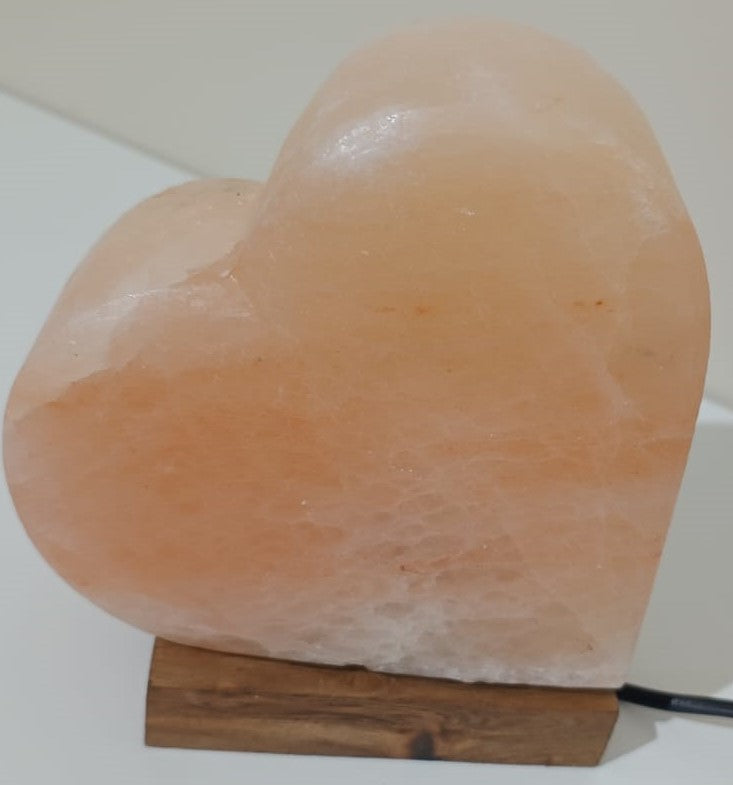 3-4 KG Premium Natural Heart Salt Lamp