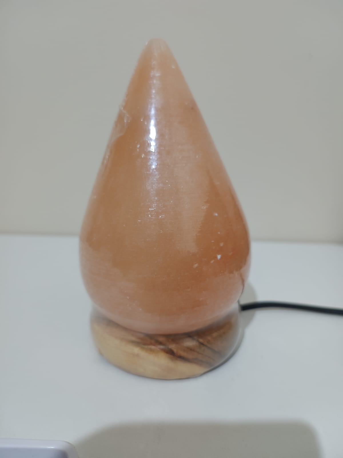 1-2 KG Premium Natural Teardrop Salt Lamp