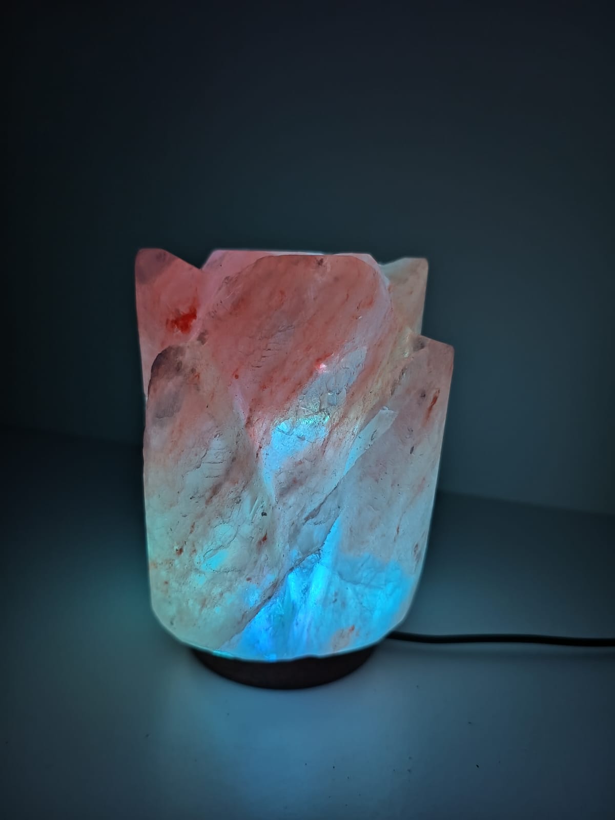 2-3 KG Multi Colour Premium Himalayan Lotus Salt Lamp