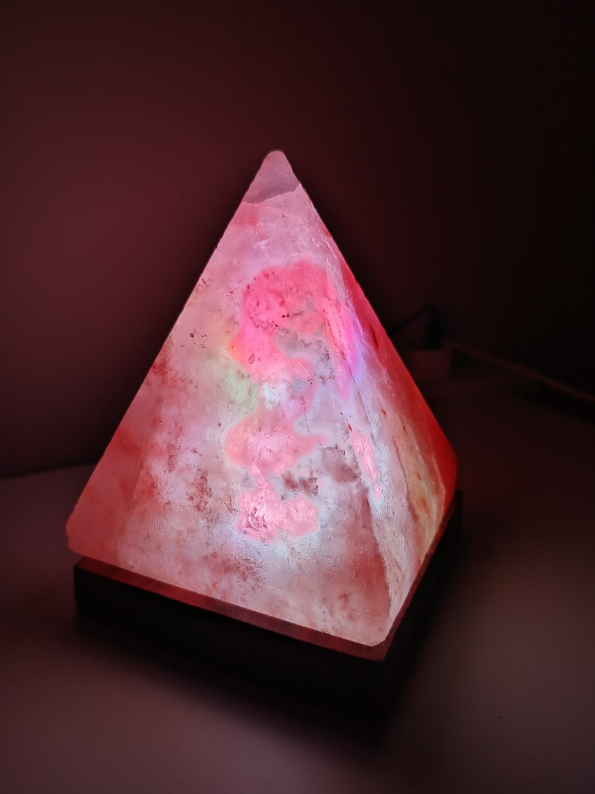 2-3 KG Premium Multi-Colour Pyramid Salt Lamp