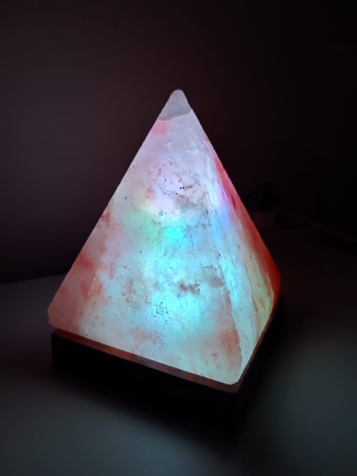 2-3 KG Premium Multi-Colour Pyramid Salt Lamp