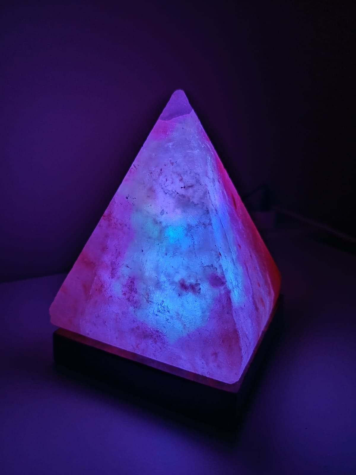 2-3 KG Premium Multi-Colour Pyramid Salt Lamp