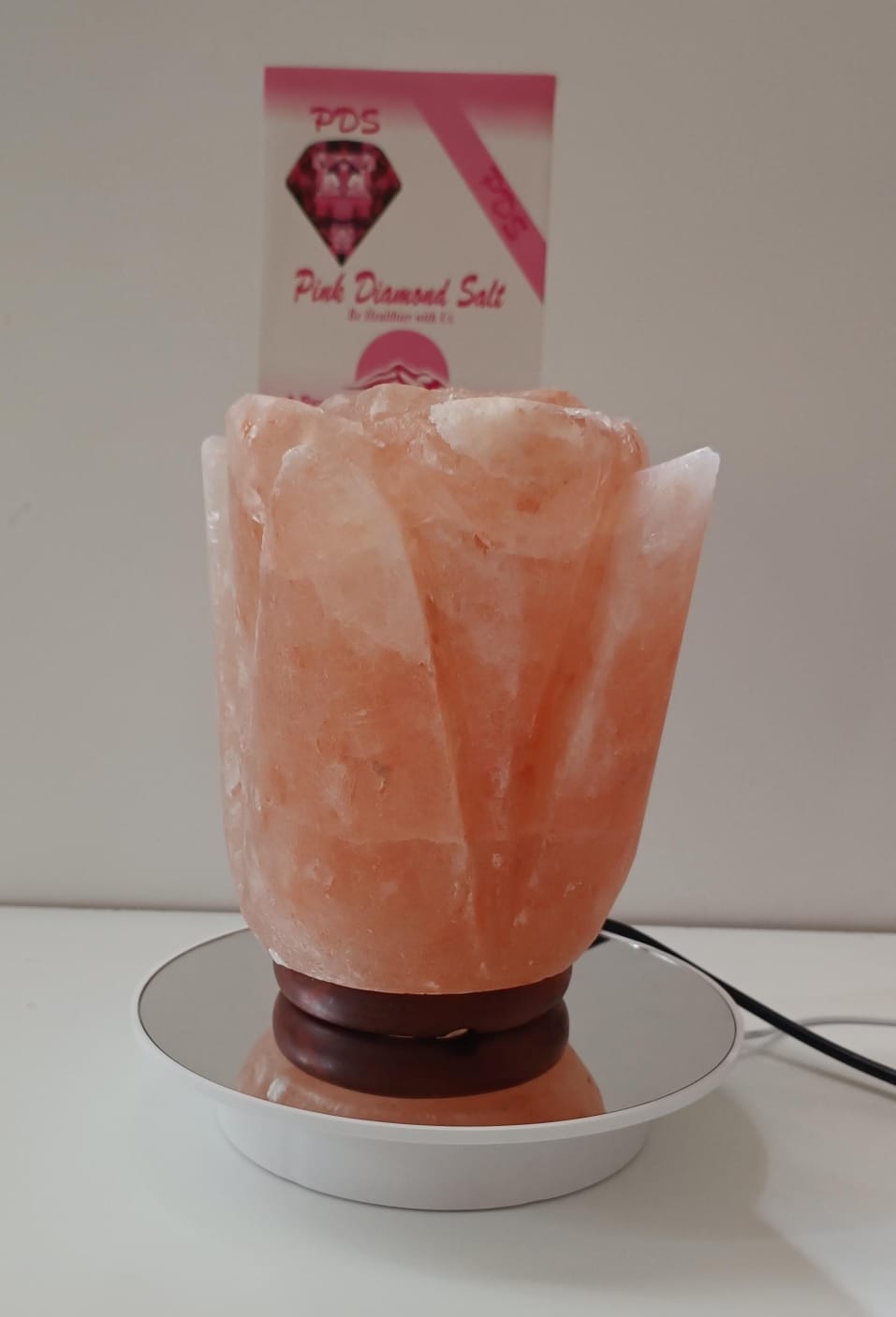 4–5kg Himalayan Lotus Salt Lamp | Pink Diamond Salt Australia