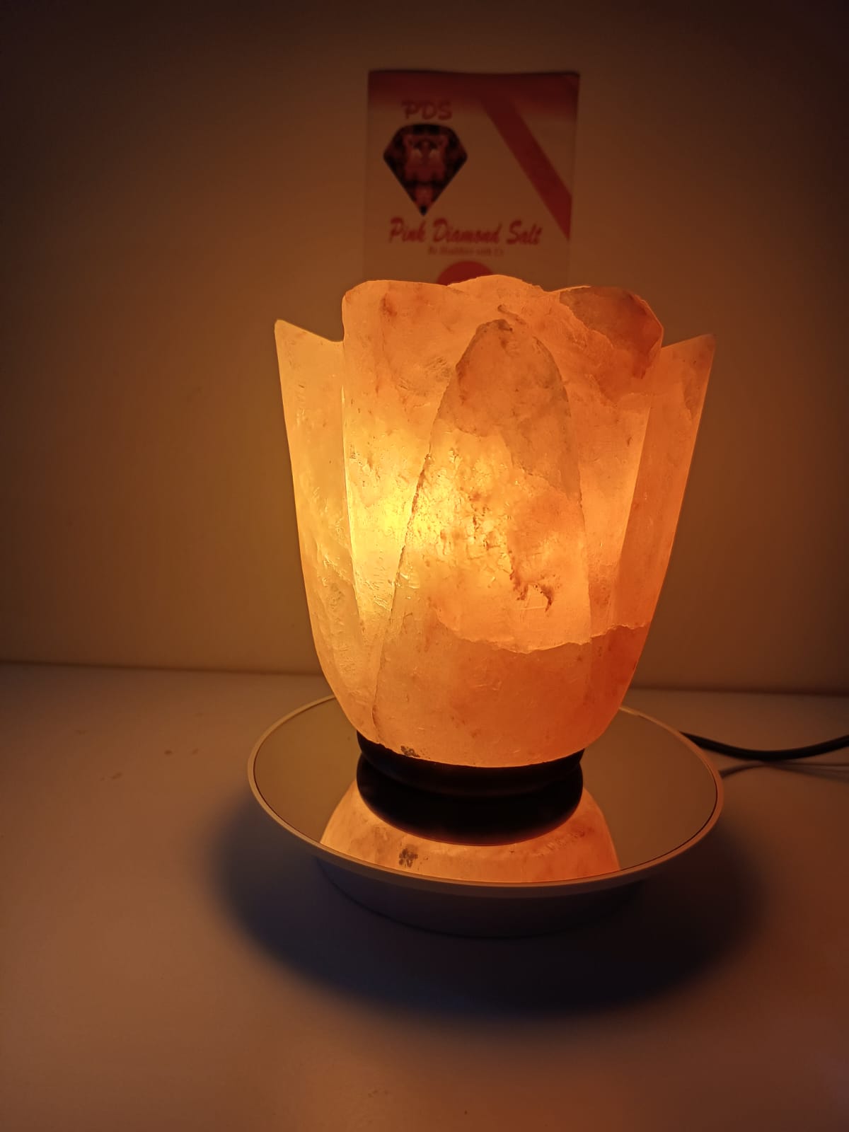 4–5kg Himalayan Lotus Salt Lamp | Pink Diamond Salt Australia
