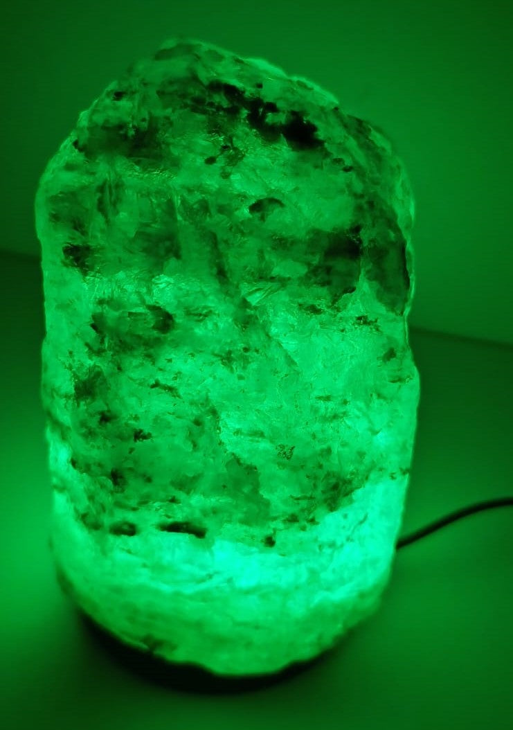 3-4 KG Premium Himalayan Natural Pink Salt Lamp(Multi Colour)