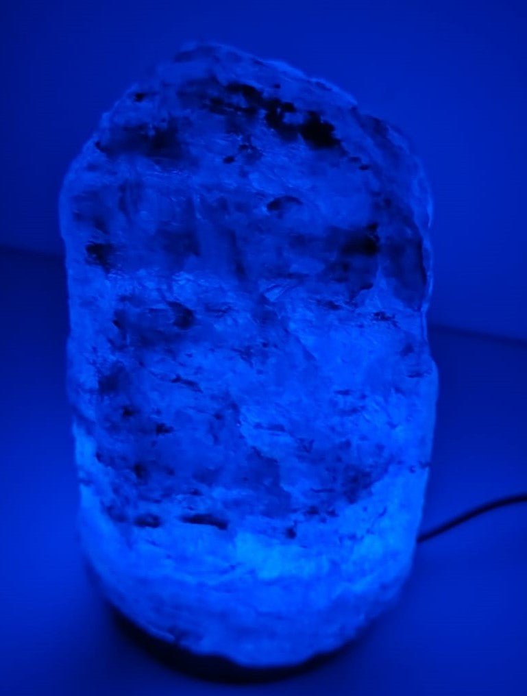 3-4 KG Premium Himalayan Natural Pink Salt Lamp(Multi Colour)