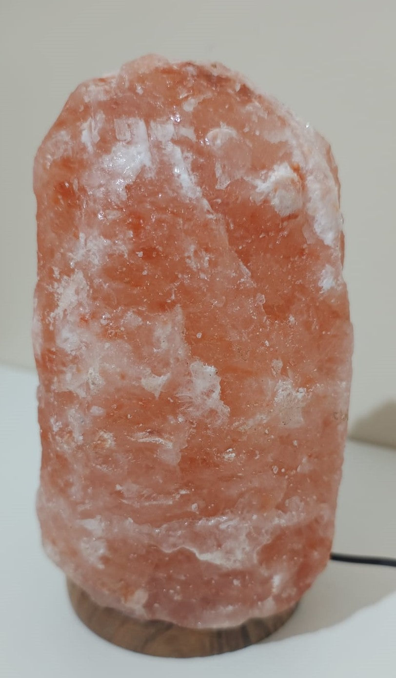 3-4 KG Premium Himalayan Natural Pink Salt Lamp(Multi Colour)