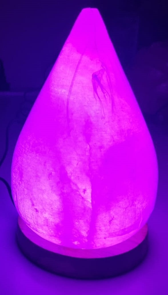 1-2 KG Premium Multi Color Teardrop Salt Lamp